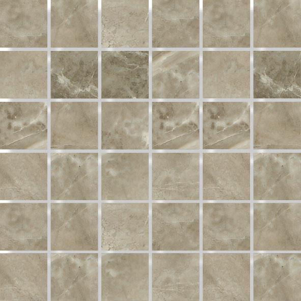 Mosaik arezzo stone tortora pol. 4,8x4,8
