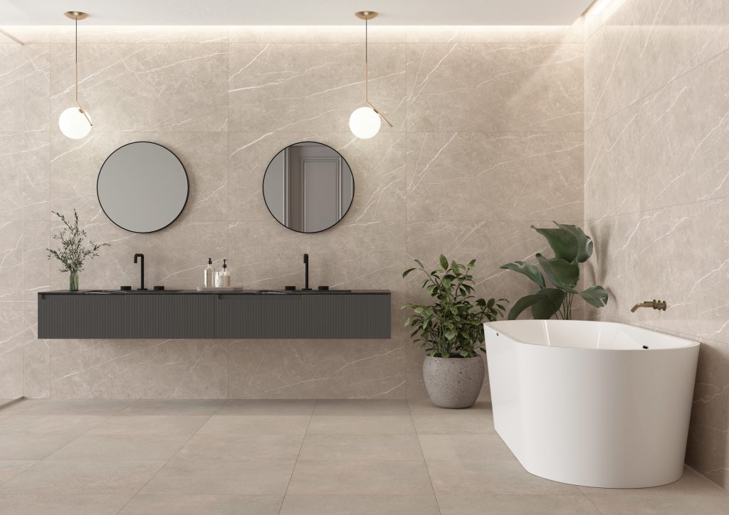 Glaciär Greige 60x120 matt