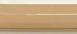 Bård rund caramel blank 2.5x20