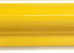 Bård kupad gul blank 5x20