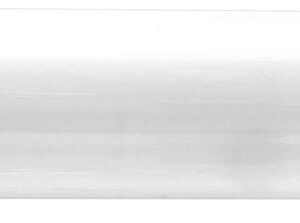 Bård kupad vit 5x15