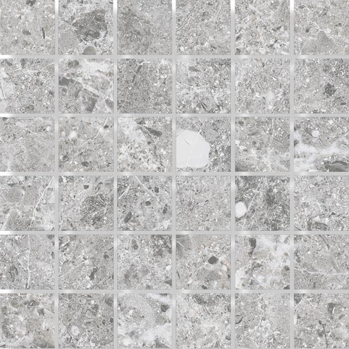 Mosaik st stone grey mate 4,8x4,8