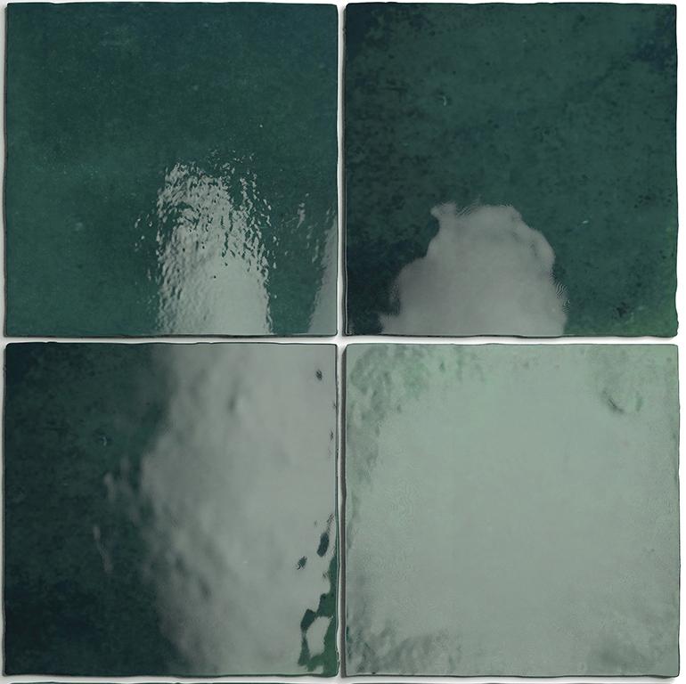 Artisan moss green gloss 13,2x13,2