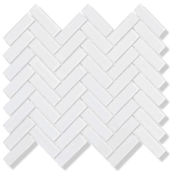 Mosaik harringbone vit blank 2,2x7,2